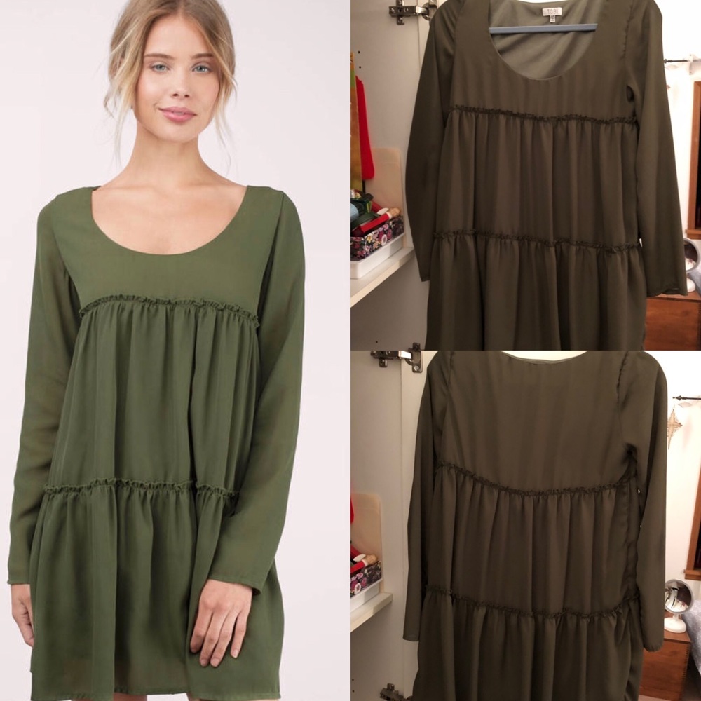 Tier She Goes Again Shift Dress